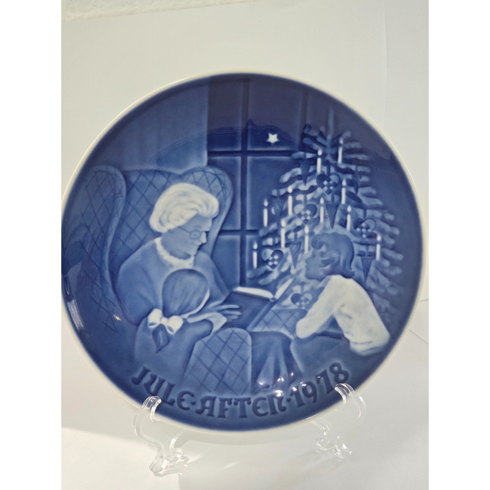 1978 Bing & Grondahl Annual Ceramic Plate - A Christmas Tale